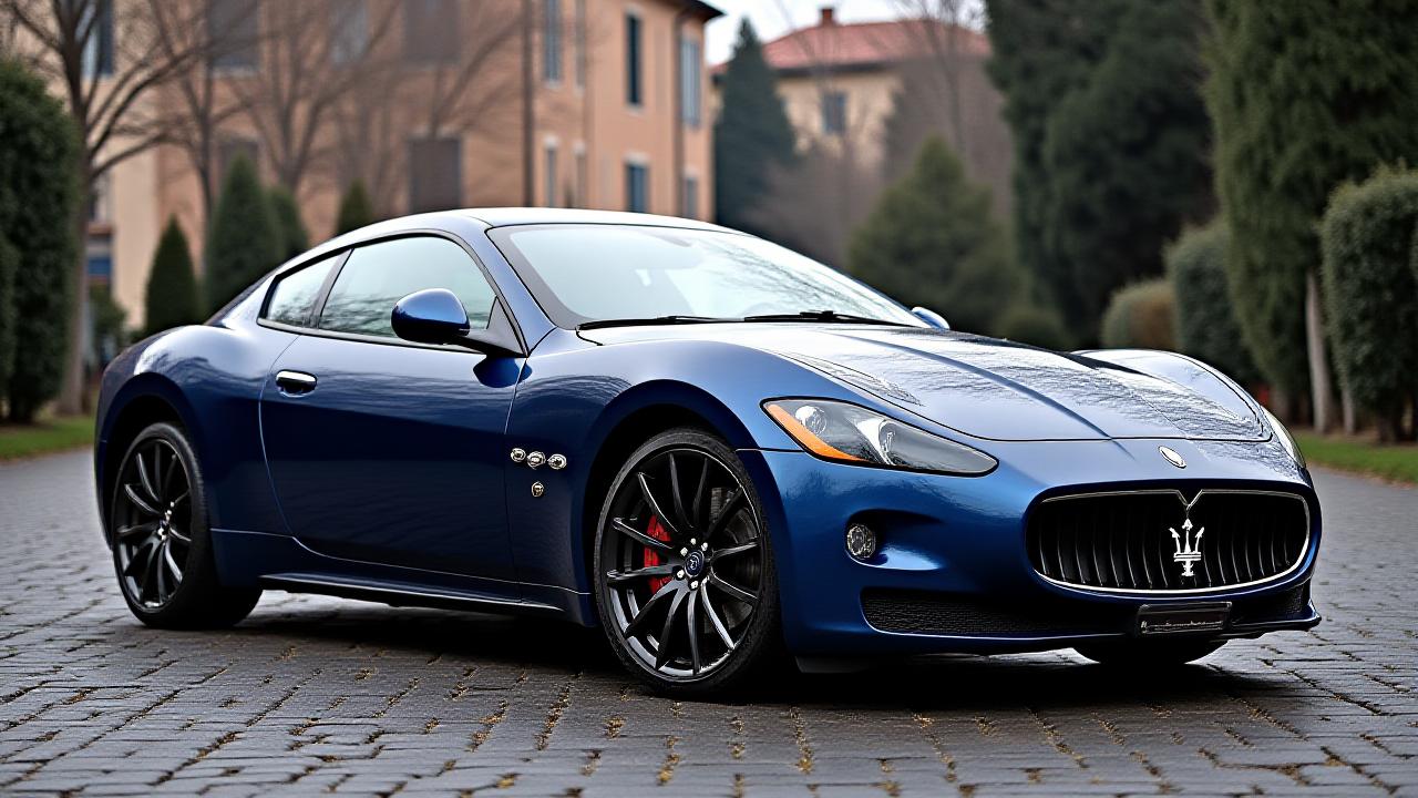 Maserati GranTurismo per evento aziendale a Villa Borghese