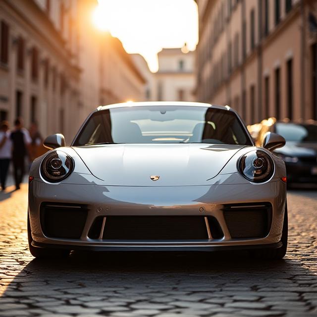 Porsche 911 trattata con rivestimento ceramico